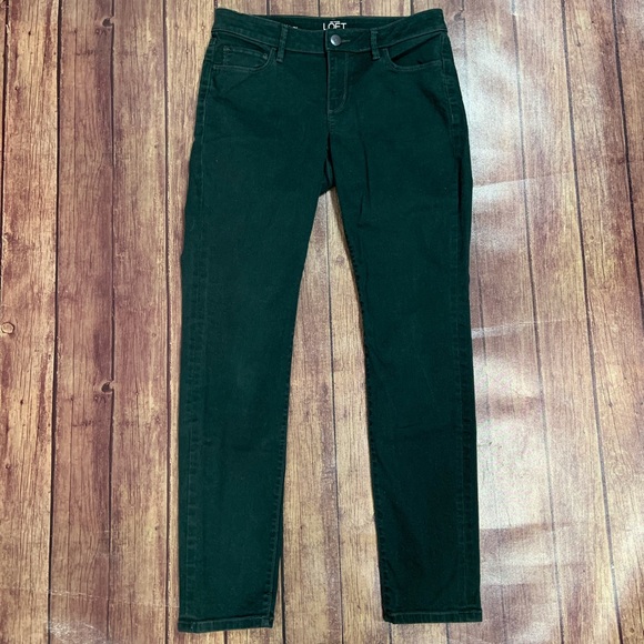 loft green jeans